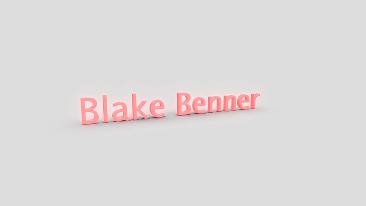 signature 3D Model