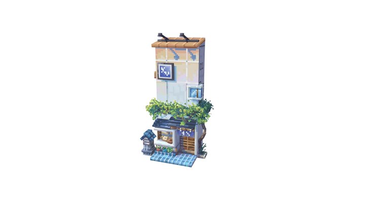 Store Front 3D Model