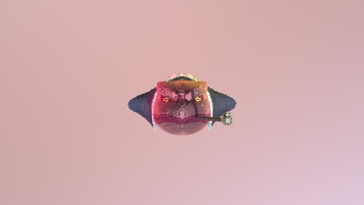 Gamabunta tête 3D Model