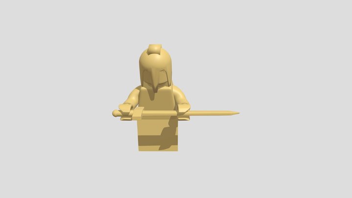 Warior Lego 3D Model