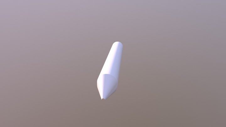 Missile A- Edited 3D Model