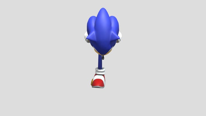 Sonic-lost-world-sonic-model 3D Model