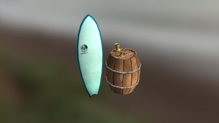 1IGP22_DeMeulemeester_Alex_3SimpleProps 3D Model