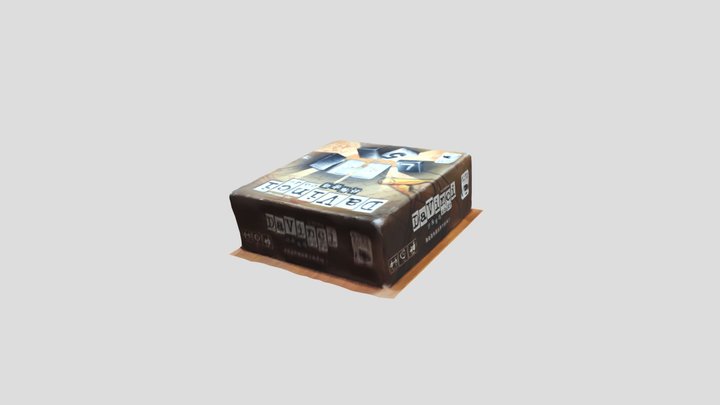 410953010蔡文德 達文西密碼 桌遊3D模型介紹 3D Model