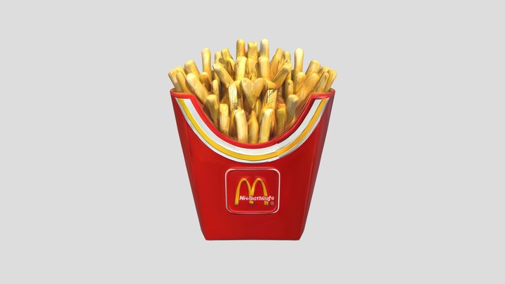 McDonald’s french fries container