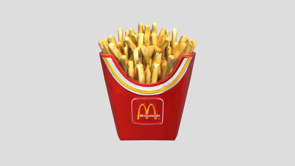 McDonald’s french fries container
