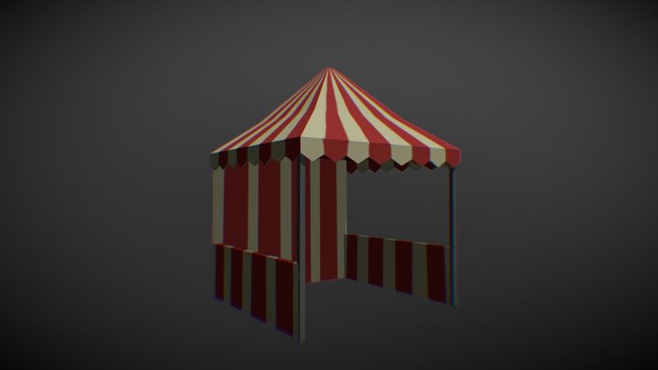 Carpa de Circo - Prop 3D Model