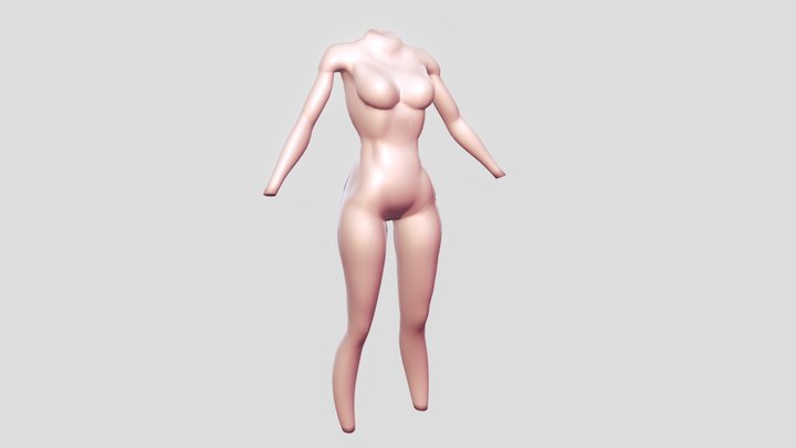 Female Mannequin 3D Model