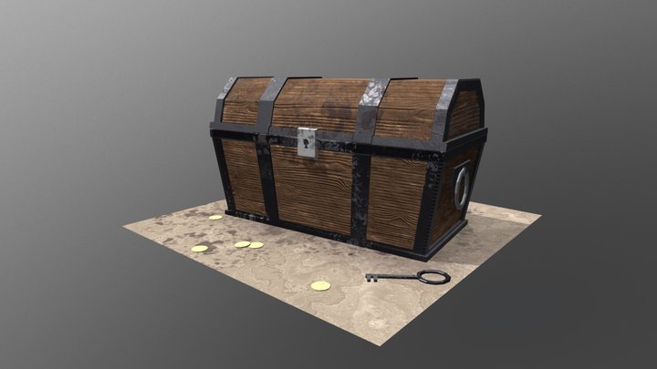 treasure chest 3D Model