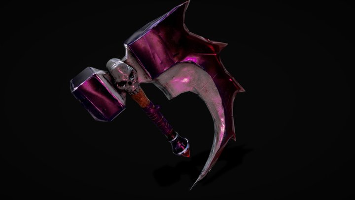 Anti-Mage | Skull Basher 3D Model