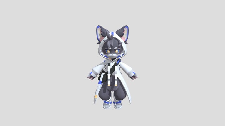 Furry 3D Model
