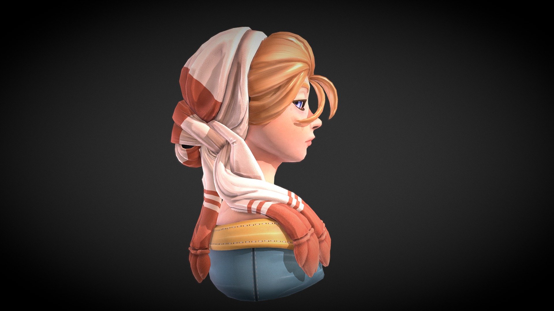 character sketch for 3d modeling