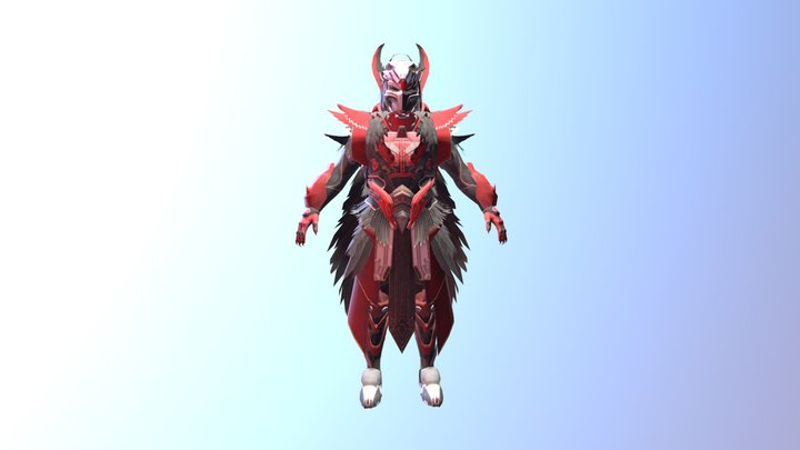 Blood Raven Project File 3D Model