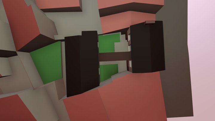 casa LOOS 3D 3D Model