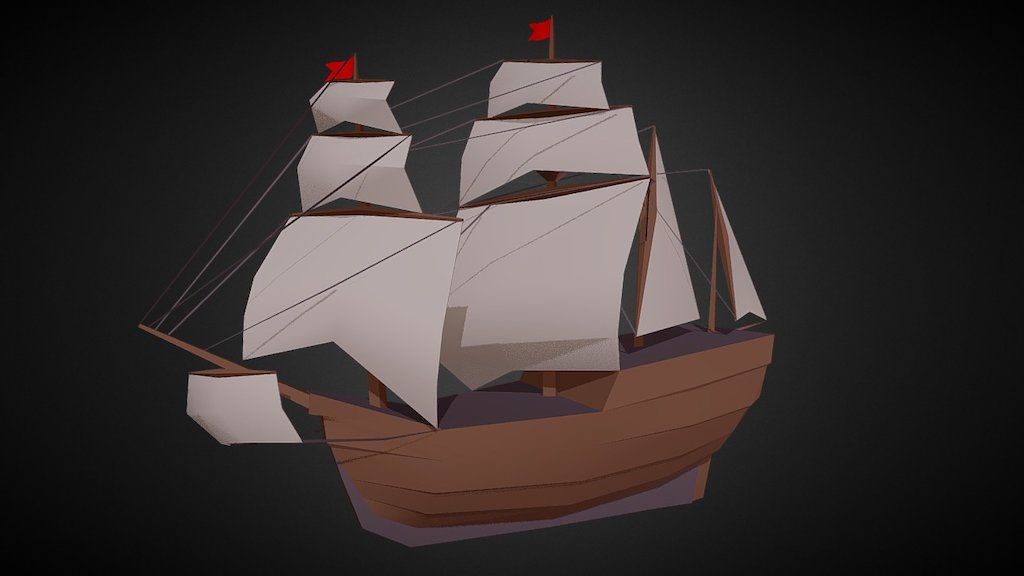 Ship — Sketchfab embed 3D viewer