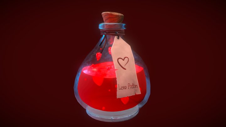 Love Potion 3D Model