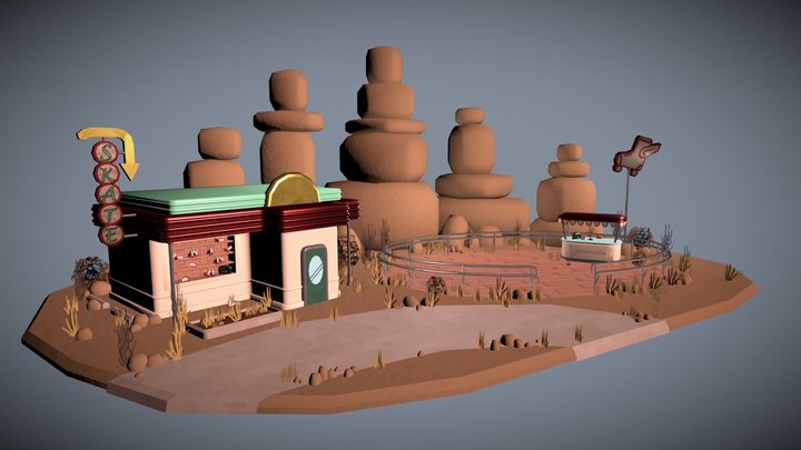 Environment 3D Model