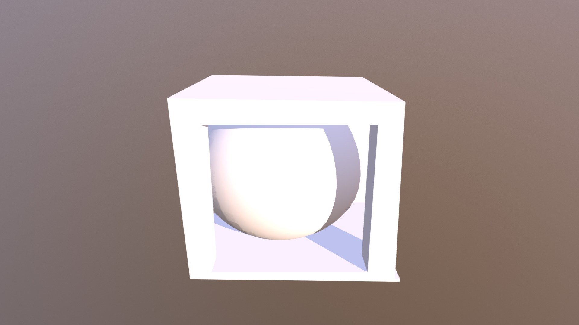 cubo con bolas