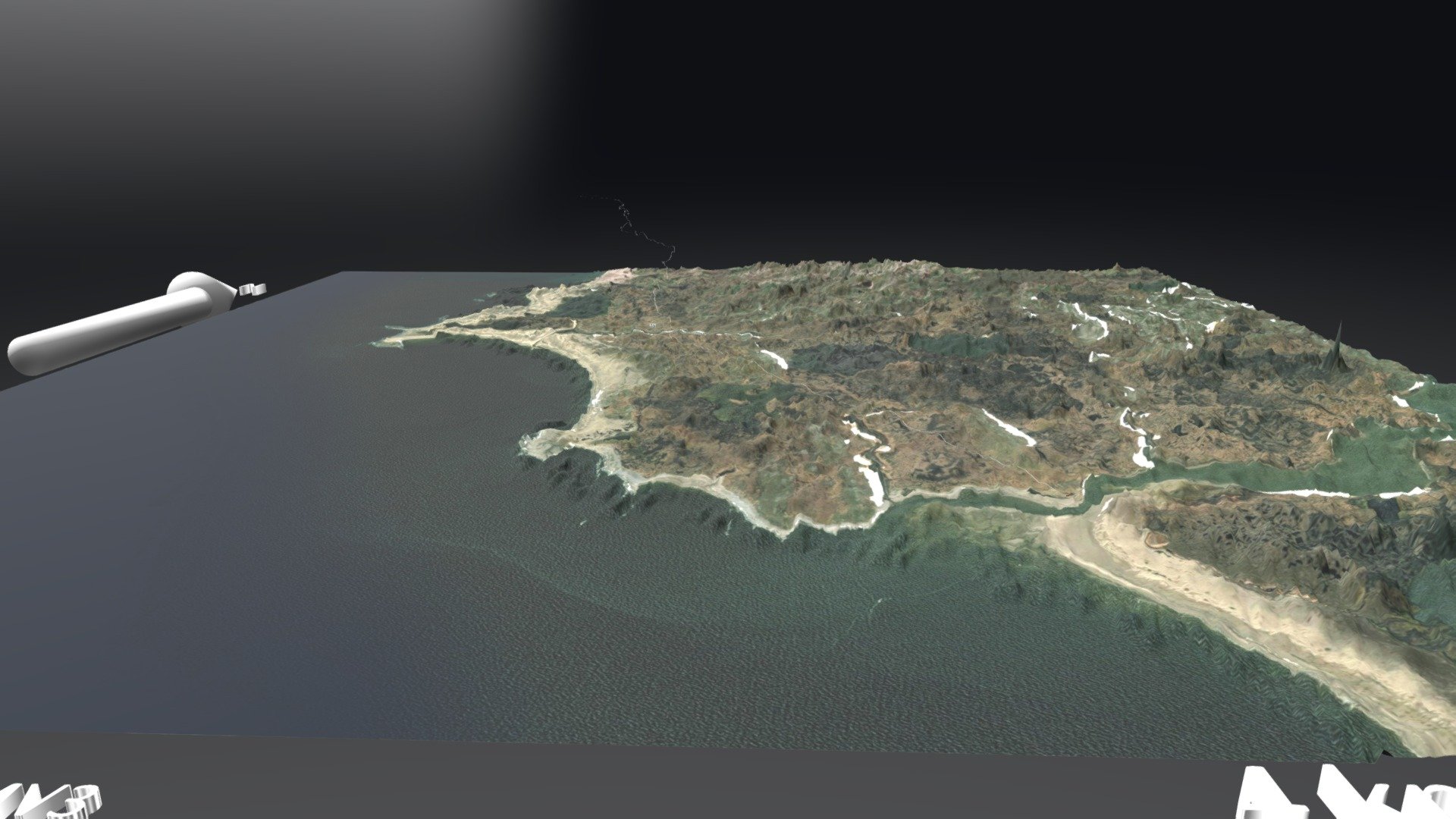 Tchayka Cape