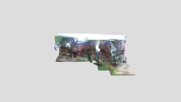 йцуке 3D Model