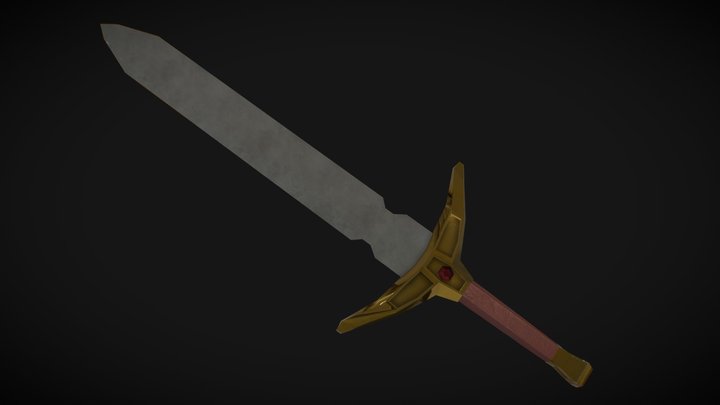 Cooler sword 3D Model