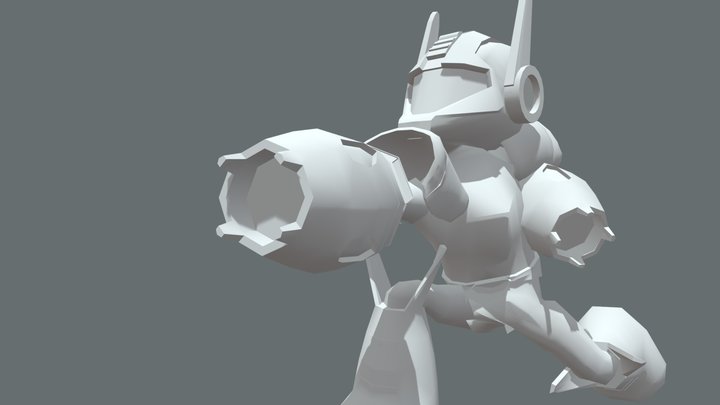Galaxy Boy Attack 3D Model