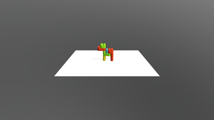 Give away Kuh 3D Model