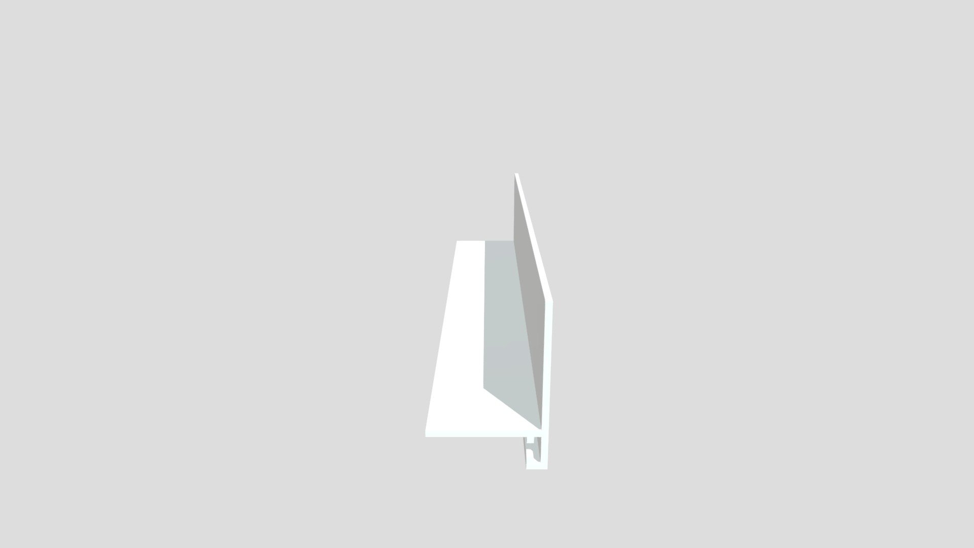 ЛП 20 - теневой плинтус - 3D model by FerGipps [b7cc8e8] - Sketchfab