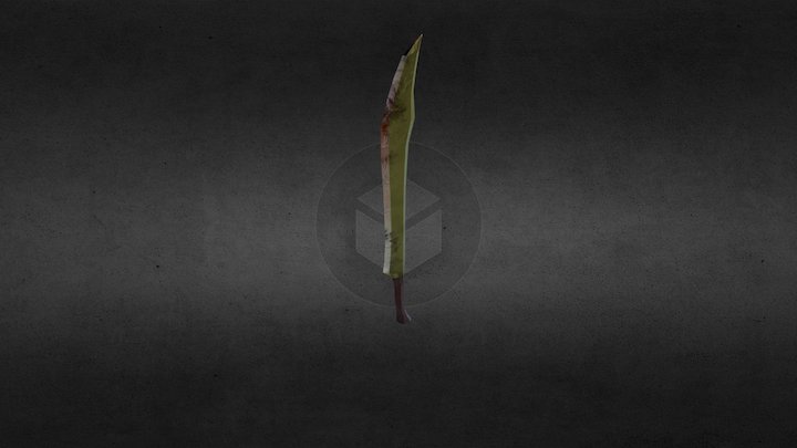 elven sword 3D Model