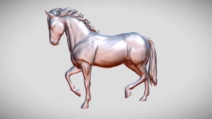 Horse 3D Model