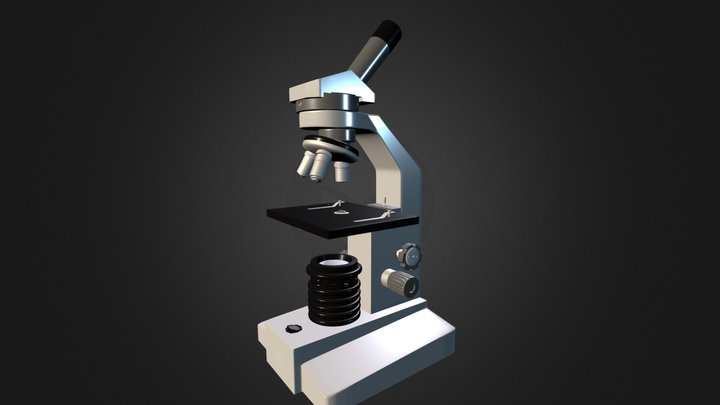 Microscope 3D Model
