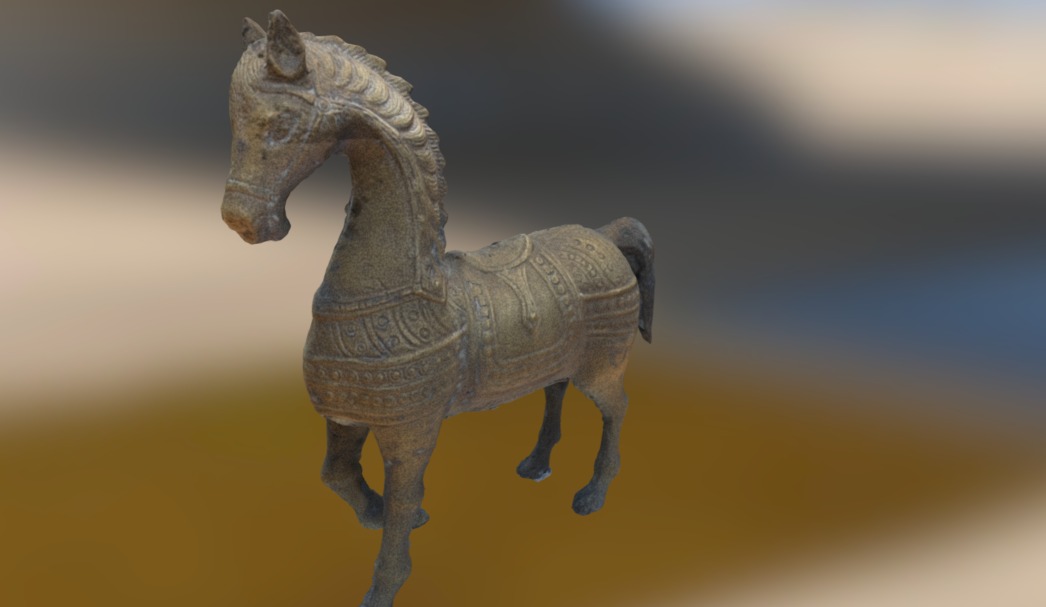 Bronze horse
