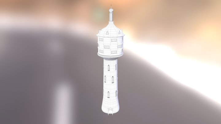 Watertower 3D Model