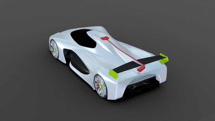 Pininfarina H2 Speed 3D Model