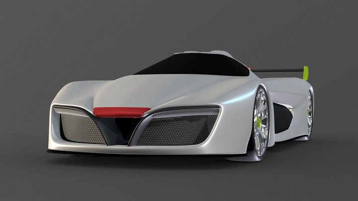 Pininfarina H2 Speed 3D Model