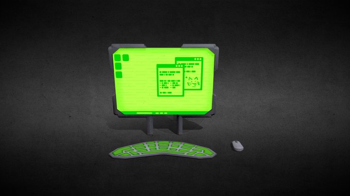 Computer - Cryosite 3D Model
