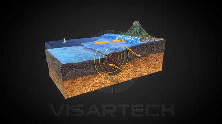 Earthquake 3D Model