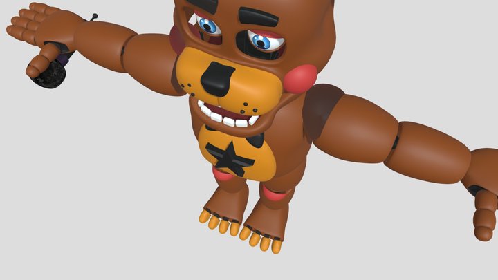 Rockstar-freddy 3D Model