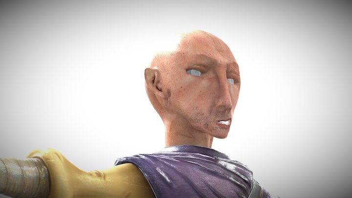 OLD MAN 3D Model