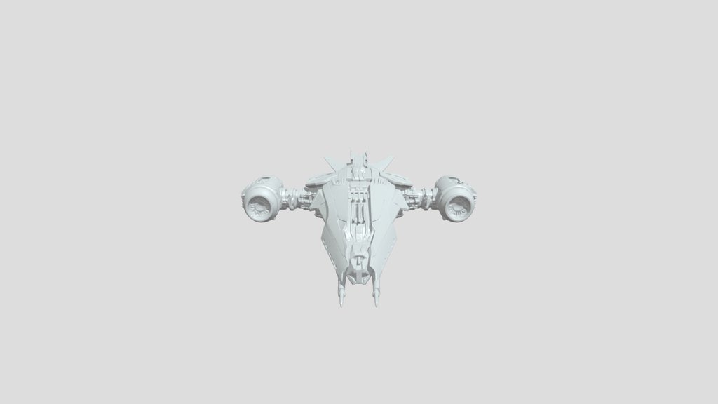 Sci-fi spaceship