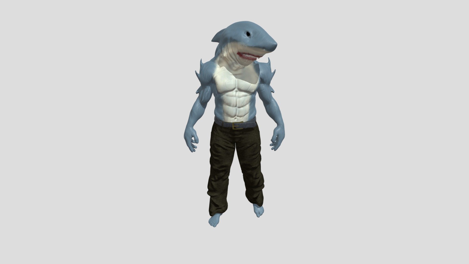 ArtStation - Shark Guy!