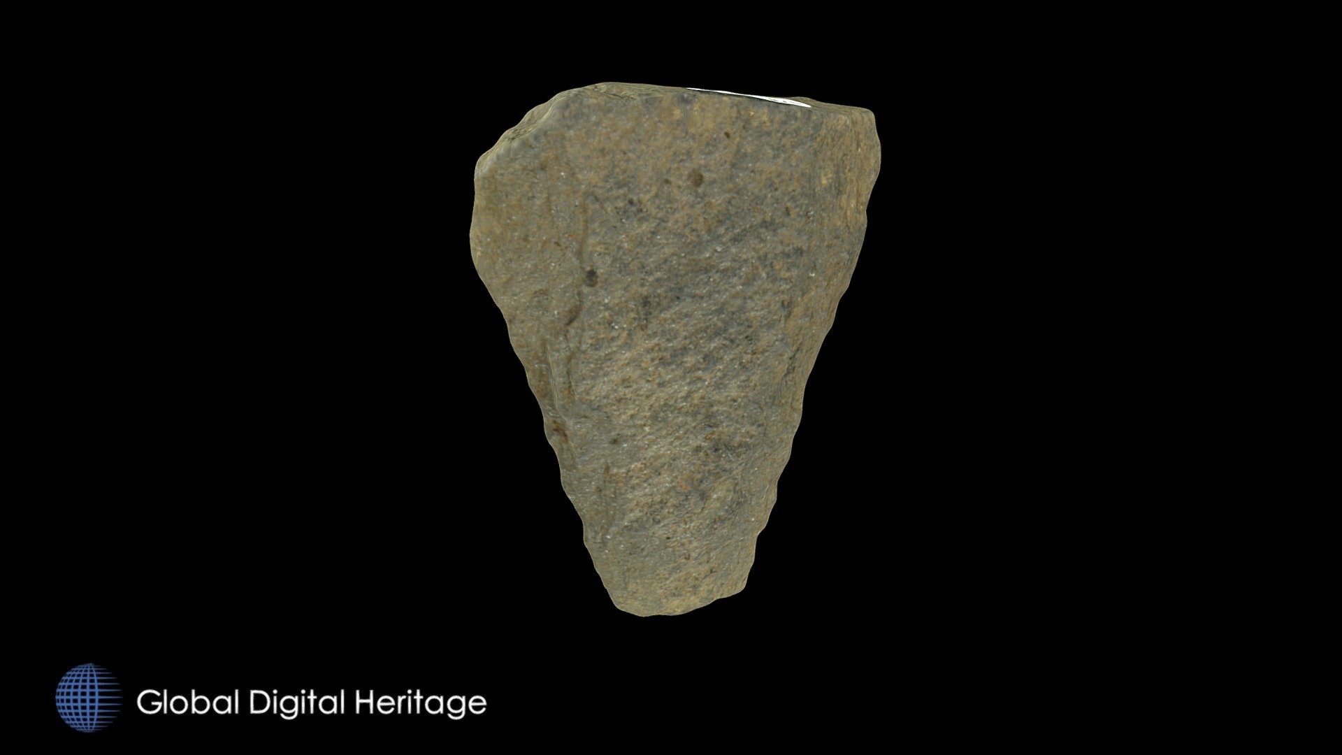 XFP-062 Stone tool frag, Sanak Island, Alaska.