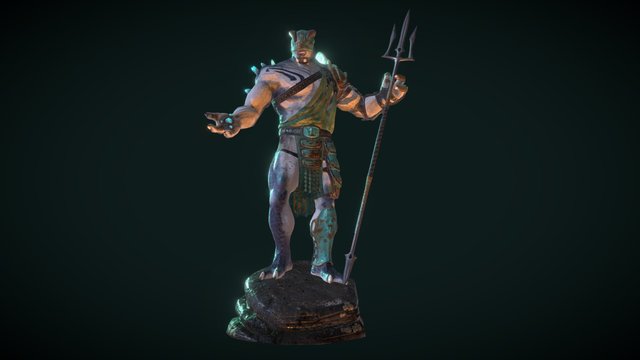 Cyclops Retiarius 3D Model