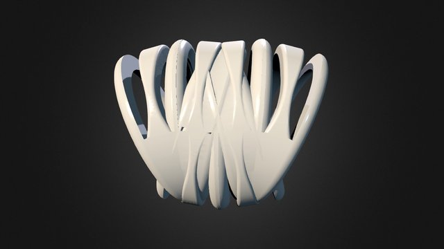 AlienRing Alfa 3D Model