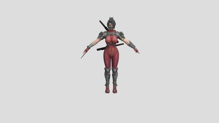 Mobile - The King of Fighters ALLSTAR - Taki 3D Model