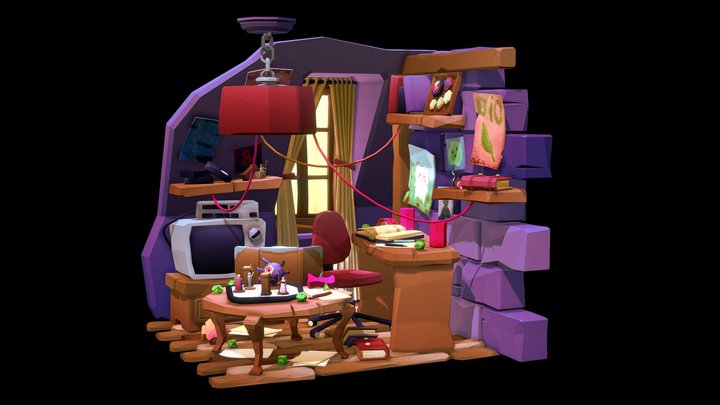 DAE Crib - TTRPG Fanatic 3D Model