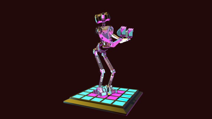 David at disco 3D Model