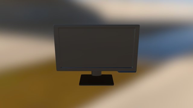 Monitor 3D Model