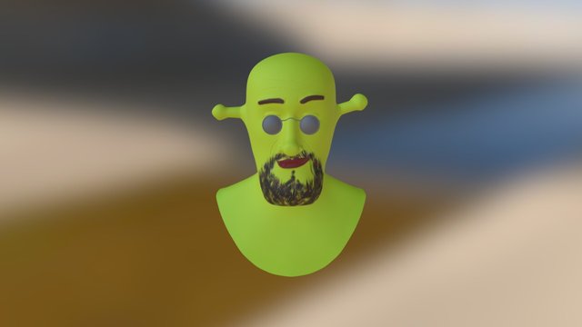 Shrek the Professional 3D Model