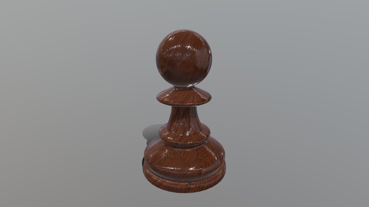 Chess Pawn – 3D Model